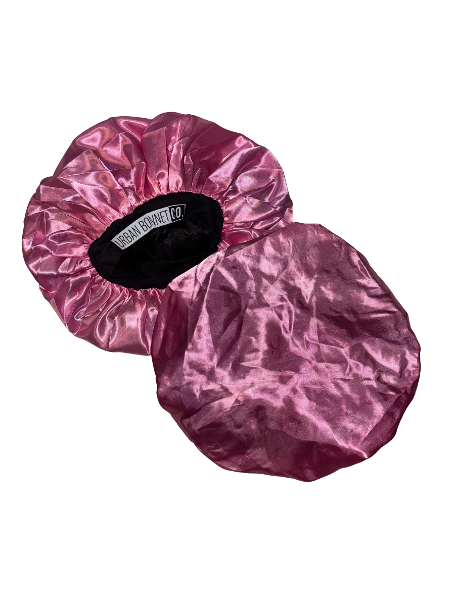 Premium Satin Hair Bonnet for Men Women Curly Hair, Dreadlock Loc Cap Silk Double Layer Sleeping & Shower Wrap Anime Soft Band