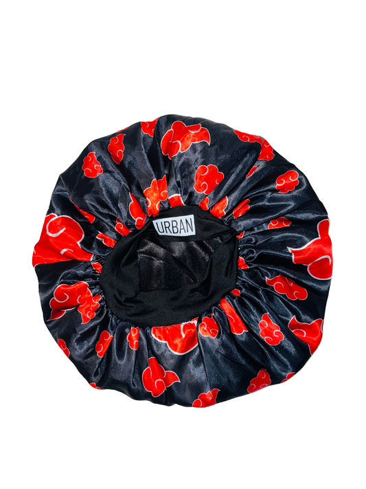 Premium Satin Hair Bonnet & Dreadlock Loc Cap Double Layer Sleeping & Shower Wrap Silk Soft Band